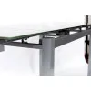 Стол Венди XS-1025, 80/130*65 кофейный (стекло)