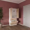 Распашной шкаф Смузи 11 800 белый/сонома