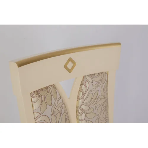 Стілець обідній Гранд слонова кістка+патина/Vintage V2