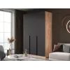 Шкаф распашной трехдверный Престиж (130х52х220 см)