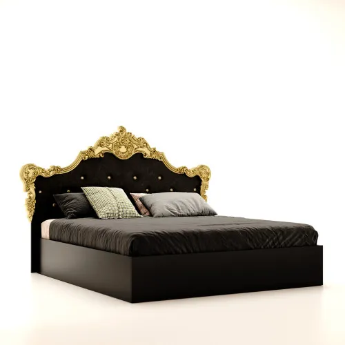 Кровать Jennifer 180x200 JF-47-RB/BL белая