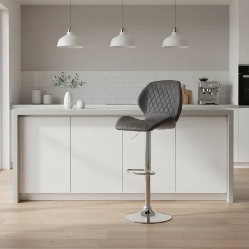 Барный стул B-11 серый