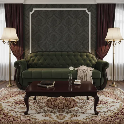 Диван прямой 3-х местный Атаман -