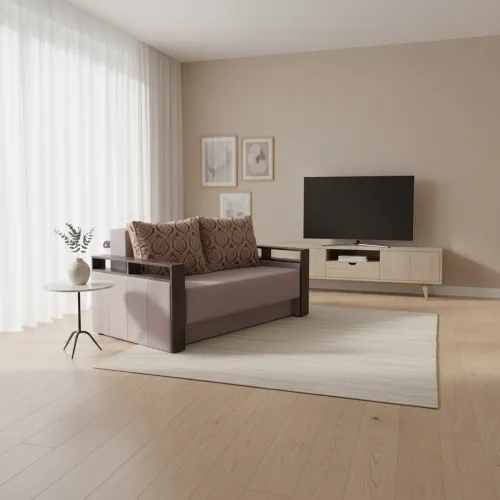 Диван прямой Олимп 2-х местный