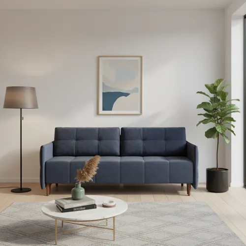 Диван прямой Оливер на ножках