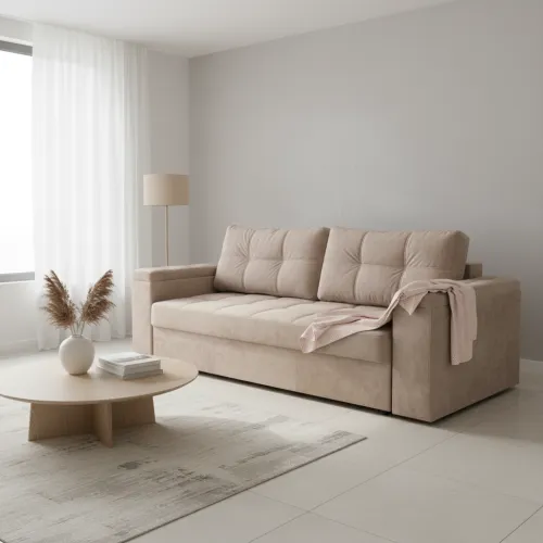 Диван прямий Остін тримісний бежевий