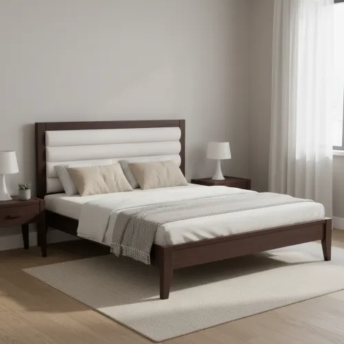 Двуспальная кровать 160х200 Гелиос орех