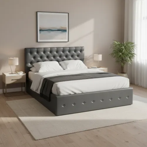 Двуспальная кровать 160х200 Колизей с п/м,к/зам Lord20