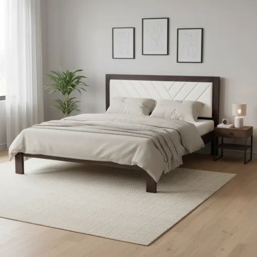 Двуспальная кровать 160х200 Зарина орех