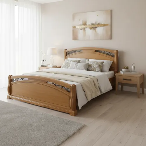 Двоспальне ліжко 160x200 Роксолана