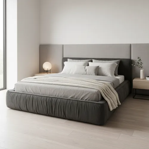 Двоспальне ліжко 160x200 Місяць Idell