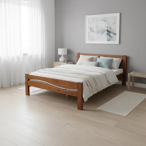 Двоспальне ліжко 160x200 Хвиля