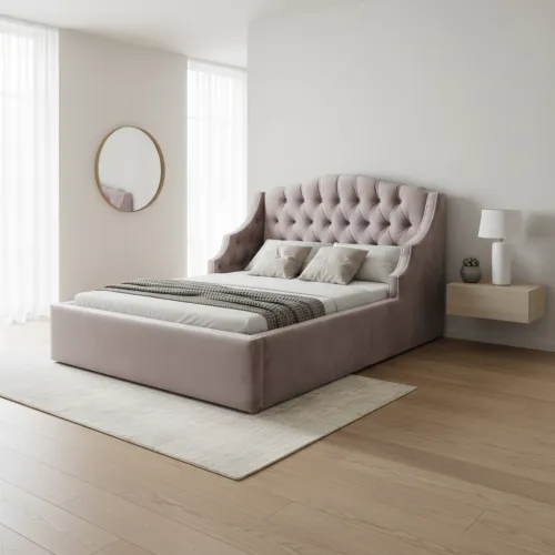 Двуспальная кровать 160x200 Зефир