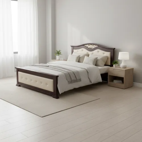 Двоспальне ліжко 160x200 Перлина