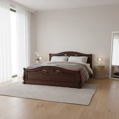 Двоспальне ліжко 180x200 Орхідея