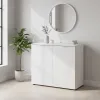 Комод Doros Рон 3 2 фасада Белый 80х38х81 (41516001)