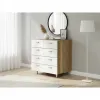 Комод К-3А 500x600x850 Білий/Дуб Сонома V3081