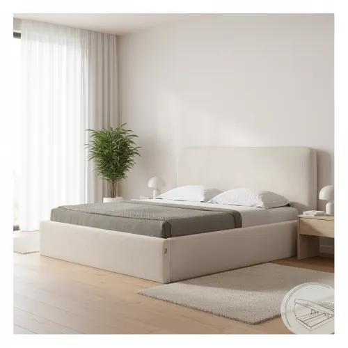 Ліжко Amelia з підйомним механізмом 180x200 SF-46-AL