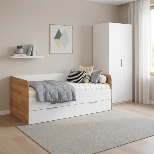 Ліжко Asti Junior 90x200 AS-131-WB