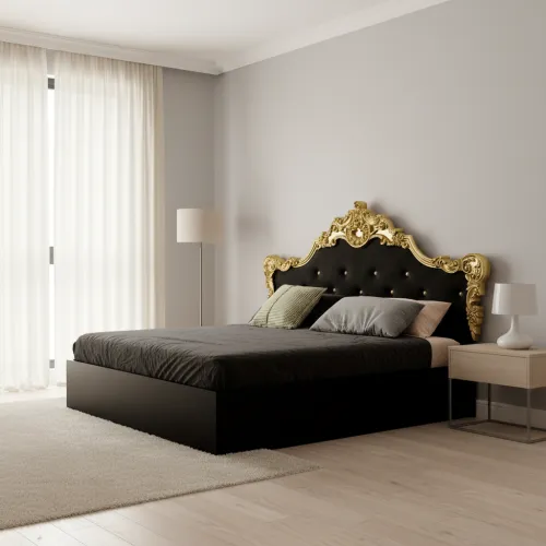 Ліжко Jennifer 180x200 JF-47-RB/BL біле