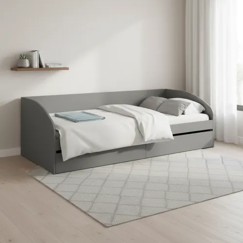 Односпальне ліжко 80x200 Брайт 2Ш