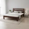 Полуторная кровать 120х200 Гефест орех