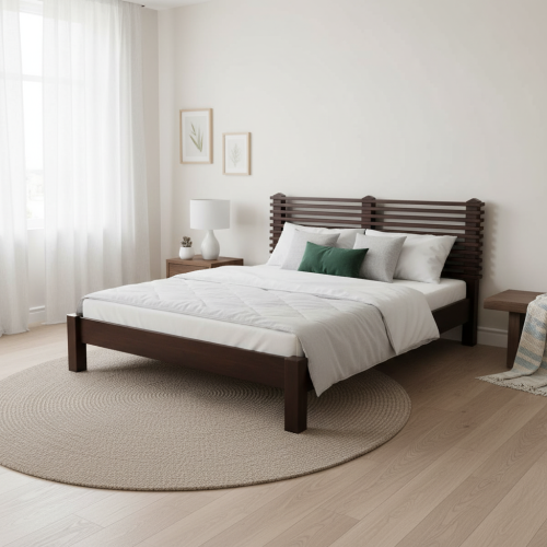 Полуторная кровать 140x200 Елисеевская мебель Акеми (тахта)