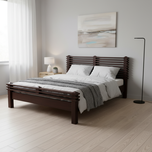 Полуторная кровать 140x200 Елисеевская мебель Акеми