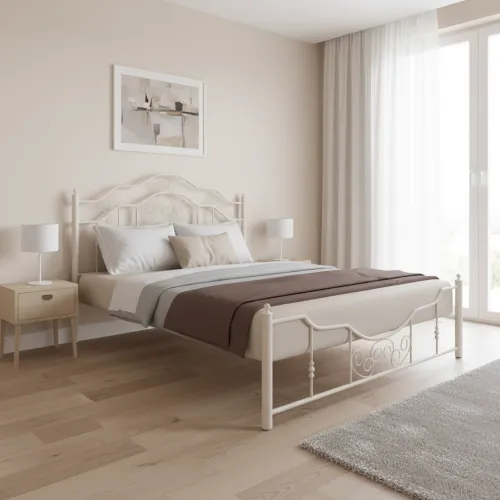 Двоспальне ліжко 140x200 Кармен кований метал