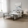 Двоспальне ліжко 140x200 Кассандра кований метал