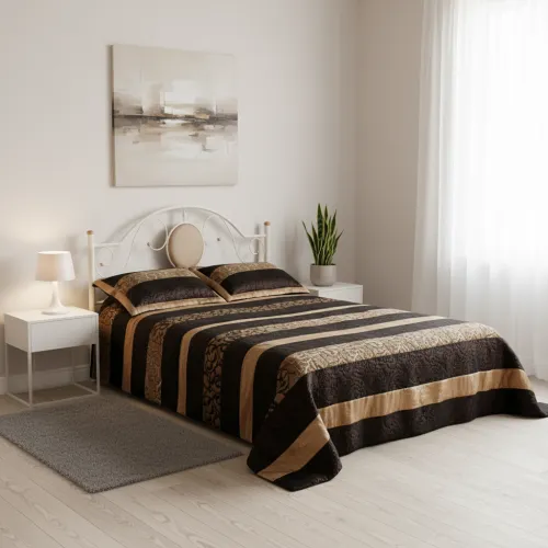 Двоспальне ліжко 140x200 Лаура кований метал