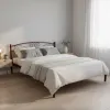 Двоспальне ліжко 140x200 Вероніка кований метал