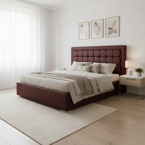 Двоспальне ліжко 140x200 Шоко