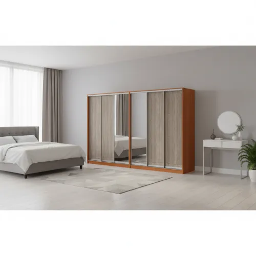 Шафа-купе 6-ти дверна Стандарт 4400×600×2400 мм