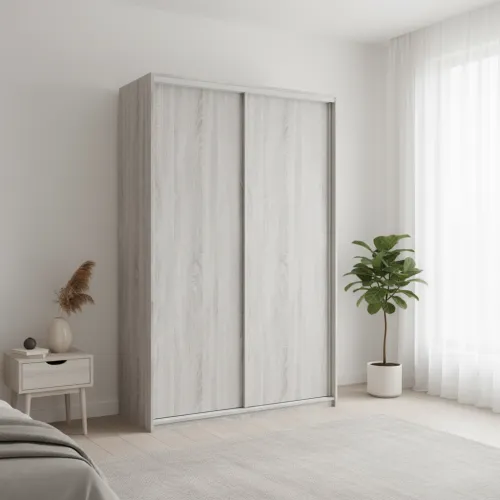 Шкаф купе Doros Сити Лайт Кашемир 2 ДСП 150х60х225 (80736347)