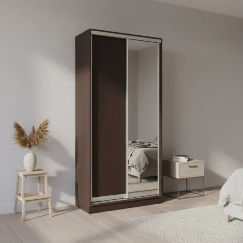 Шафа купе E Line ШК 1.1 900×450×2400 мм