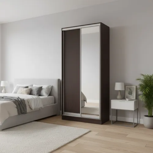 Шкаф-купе E Line ШК 1.1 900х600х2400 мм