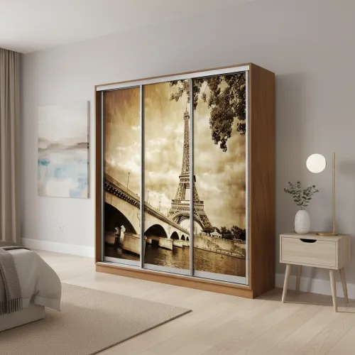 Шкаф-купе E Line ШК 3.1 2100х600х2400 мм