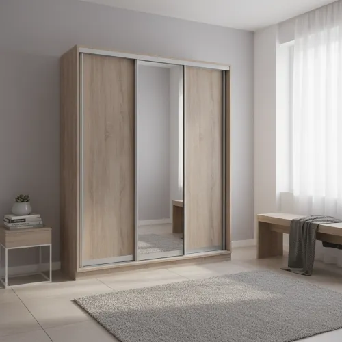 Шкаф-купе E Line ШК 3.2 1900х600х2400 мм