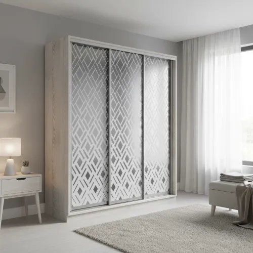 Шкаф-купе E Line ШК 3.2 2100х600х2400 мм