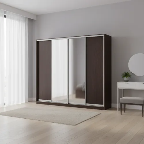 Шафа купе E Line ШК 4.1 2400×600×2400 мм