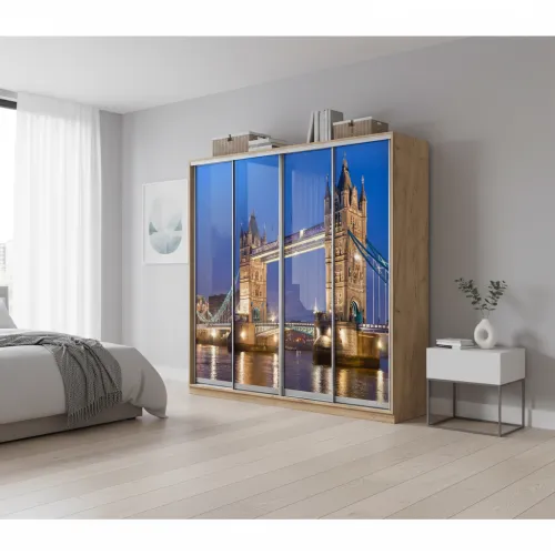 Шкаф-купе E Line ШК 4.1 2600х450х2400 мм