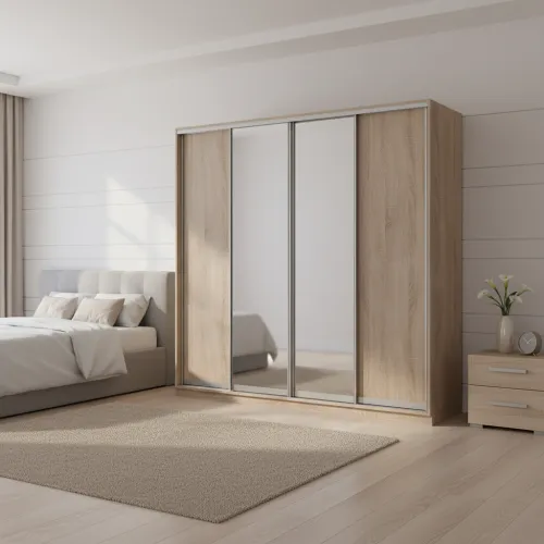 Шкаф-купе E Line ШК 4.2 2700х600х2400 мм