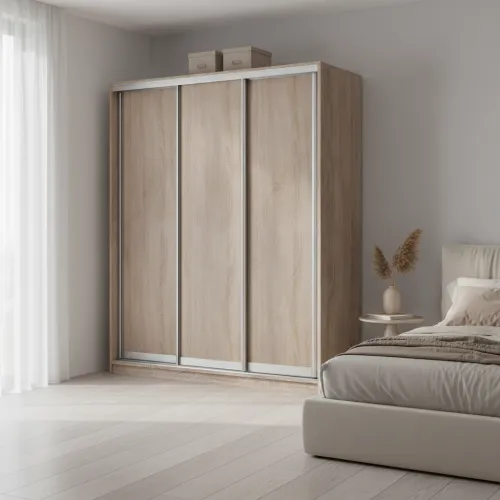 Шкаф-купе трехдверныйSENAM E-Line 1800х600х2100 мм Дуб Винтаж оксид ДСП EШК 3.1.21.60.18