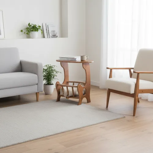 Столик газетниця світлий горіх