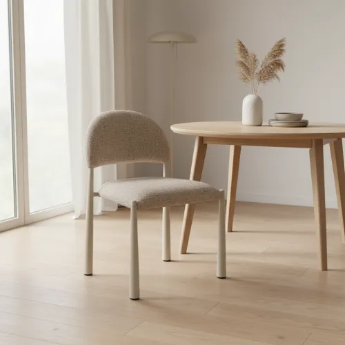 Стул M-125 кремовый миндаль.