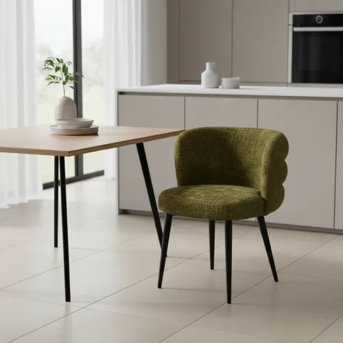 Стул M-215 мох + черный