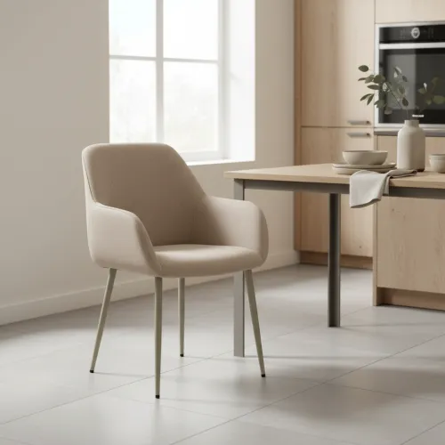 Стул M-220 макадамия + капучино