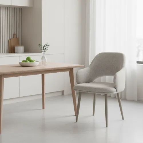 Стул M-234 натуральный лен.