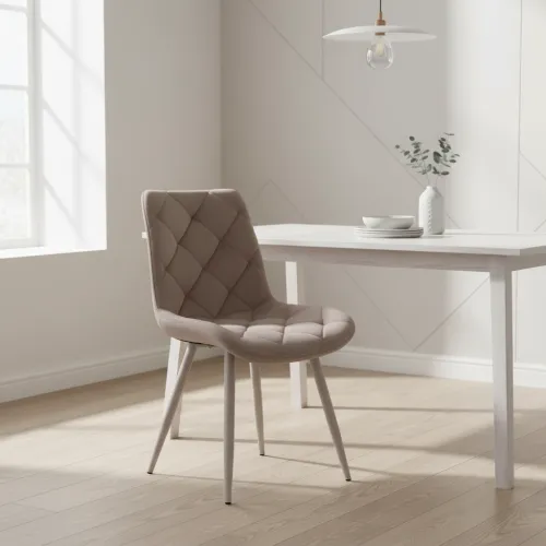 Стілець M-45 капучино велюр + капучино